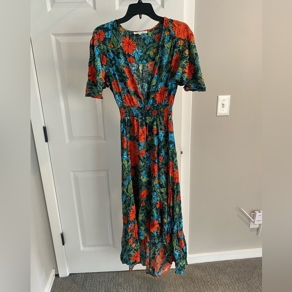Dresses Abel The Label Fantasy Floral Tiered Cottage Core Dress XS